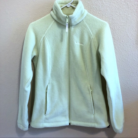 Columbia Jackets & Blazers - COLUMBIA FLEECE LIGHT GREEN JACKET | S